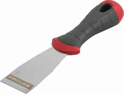 Spatulë muratori PROLINE 61565 100mm e zezë/kuqe
