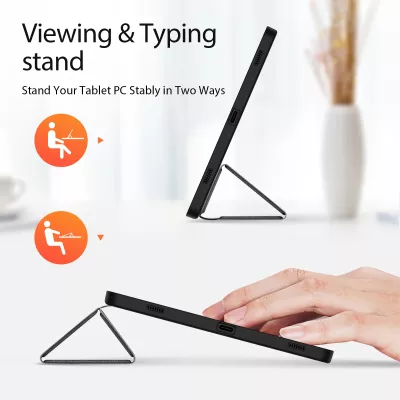 Mbështjellës tablet Dux Ducis Domo për Samsung Galaxy Tab S9, i zi