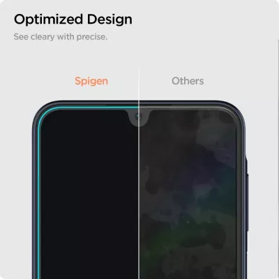 Mbrojtës ekrani xham i temperuar Spigen Glas.tR Slim për Samsung Galaxy A16 4G/5G, 2 copë, Transparent