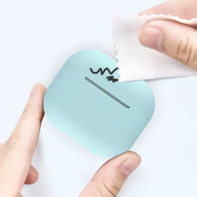 Mbështjellës silikon për kufje AirPods Pro Hurtel, Rozë