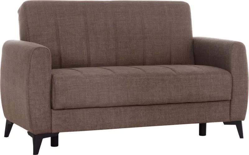 Divan-krevat dy ulëse me hapësirë për depo, Nikko, material bezhë, FH3293.02, 144x75x84cm