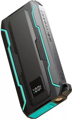 Powerbank Joyroom JR-L017, 10000mAh, 22.5W, me kabllo Lightning + USB-C, e zezë