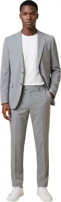 Kostum për meshkuj YOS Aptiberio262AA01, gri e çelët [Madhësia: 3XL]