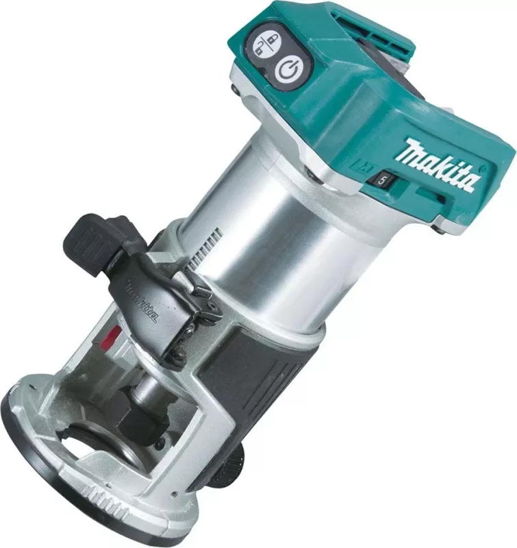 Makina frezë Makita DRT50ZJX2, me bateri, e zezë