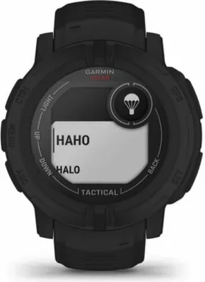 Orë sportive Garmin unisex, e zezë
