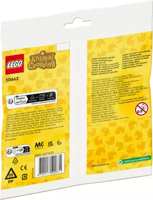 Set ndërtimi LEGO Animal Crossing 30662 Maple’s Pumpkin Garden, multikolor