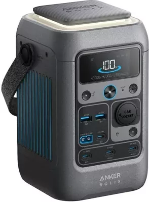 Stacion portativ Anker Solix C300X, 300 W, 288WH, i zi