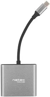 Portë Natec, USB-C PD, HDMI 4K
