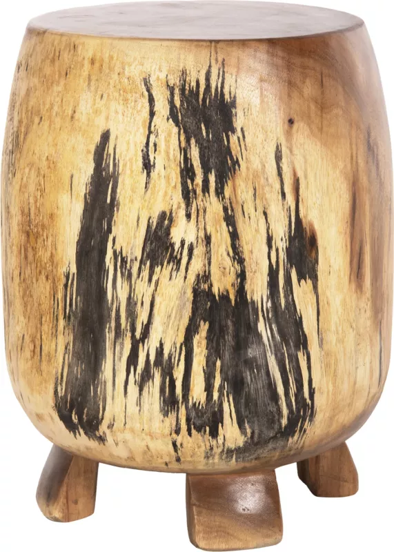 Karrige për bar BOZZO, dru SUAR, natyrale, FH9762, Φ34x46Hcm