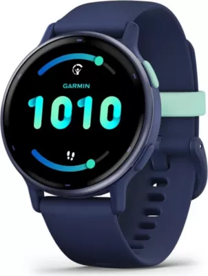 Smartwatch, Garmin Vivoactive 5, 010-02862-12, gjurmues fitnes, blu