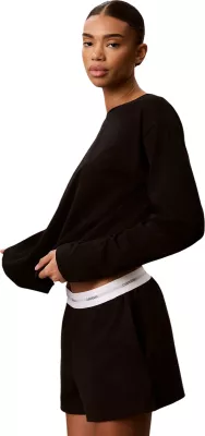 Set pizhame për femra Calvin Klein Underwear LV00QS7517, të zeza [Madhësia: M]