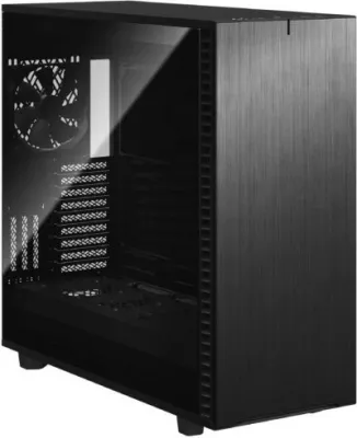 Kasë Fractal Design Define 7 XL, Midi Tower, xham i temperuar, e zezë