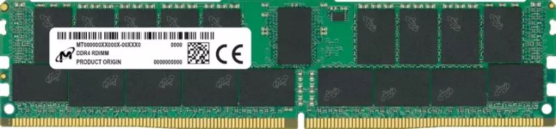 RAM Memorje Micron DDR4 RDIMM 64GB 3200MHz CL22 ECC 288-pin 2Rx4 (Single Pack)