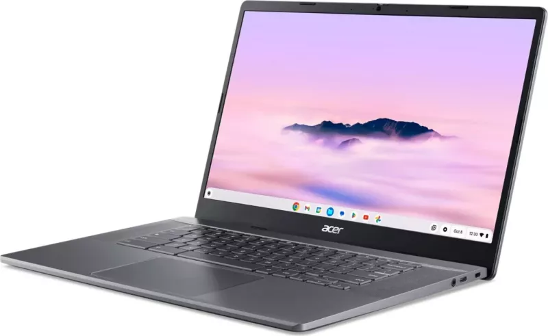 Laptop Acer Chromebook Plus 515, 15.6", Intel Core i5 i5-1235U, 8 GB RAM, 512 GB SSD, Gri
