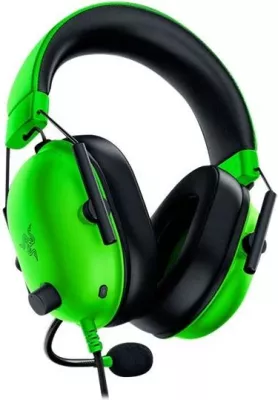 Kufje gaming, Razer, BlackShark V2 X (RZ04-03240600-R3M1), drivera 50 mm, 7.1 surround, mikrofon HyperClear, 3.5 mm, kabllo 1.5 m, e gjelbër