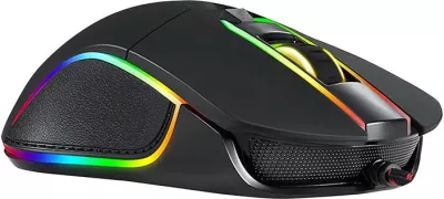 Maus gaming Motospeed V30 me kabllo, RGB, 3500 DPI, i zi