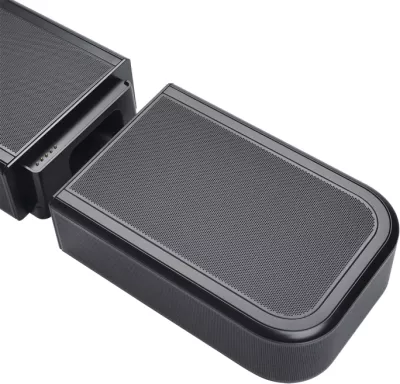 Soundbar JBL BAR 1300 MK2 2470W me subwoofer 8\" dhe altoparlantë rrethues wireless të shkëputshëm (set), i zi