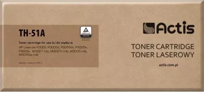 Actis Toner zëvendësues për printer HP, Standard; 6500 fletë