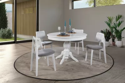 Set tavoline me karrige për ngrënie, zgjatues, 5 copë, Skye Decor, Albero153