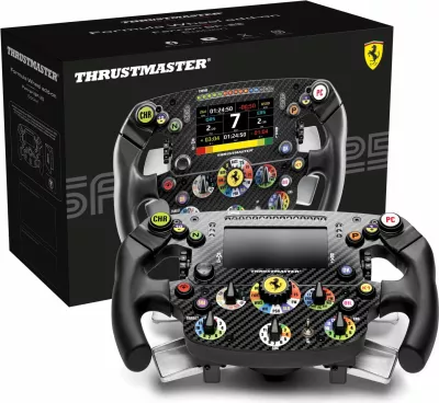 Timon garash, Thrustmaster Ferrari SF-25 Formula Wheel Add-On, ekran LCD 109 mm, kompatibil PS4/PS5/PC