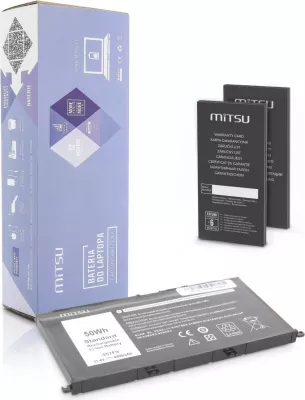 Bateri laptop Mitsu për Dell Inspiron 15 (7557/7559), 4400 mAh, 11.4V, 50 Wh