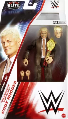 Figurinë aksioni Mattel WWE Elite Collection "The American" JCJ31, 15 cm, me aksesorë