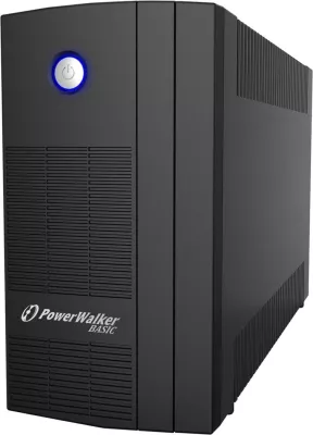 Kasë UPS PowerWalker VI 1000 SB FR, 1 kVA, 600 W, 3 dalje AC, E zezë