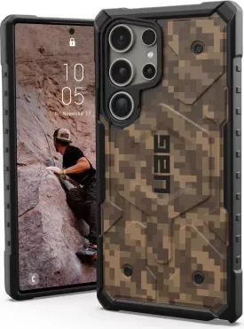Mbështjellës UAG Pathfinder Magnet SE për Samsung Galaxy S24 Ultra, modul magnetik, moro kafe/gri