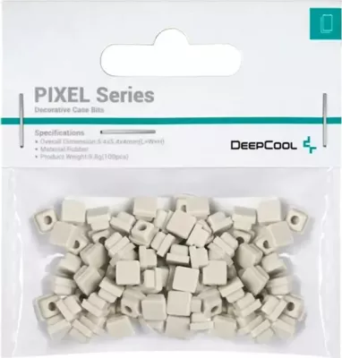 Set aksesorë dekorativë për kasë DeepCool PIXEL, 100 copë, Gri