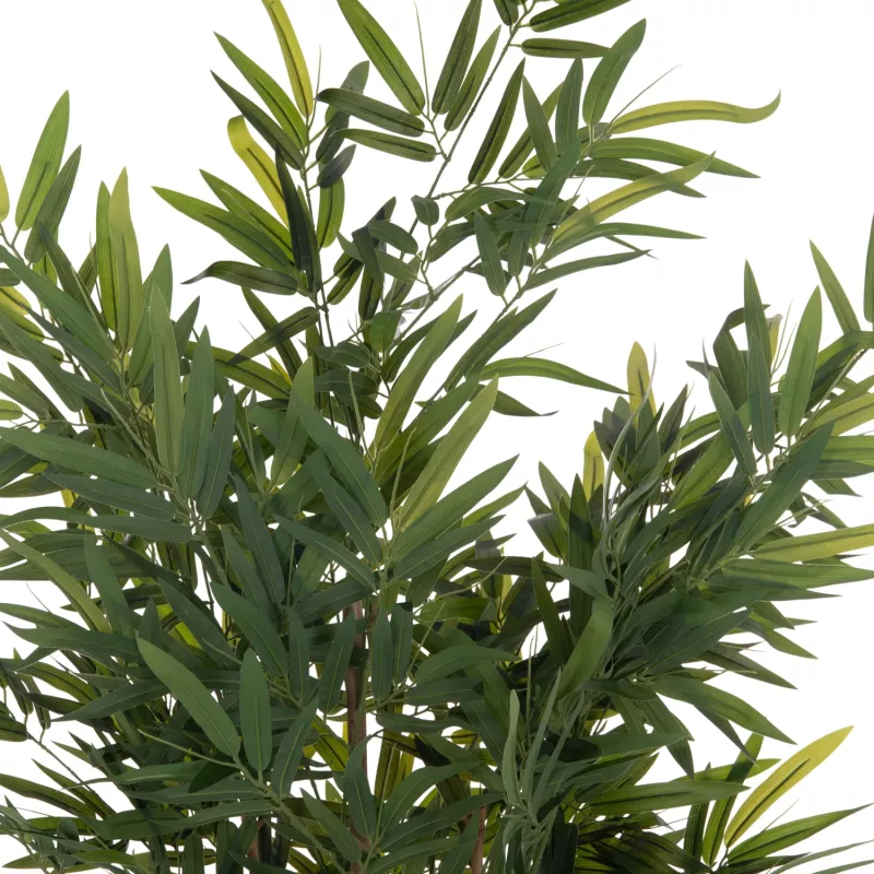 Bimë dekorative sintetike në vazo, bambu, FH4736, 20x95x180cm
