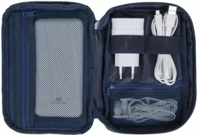 Organizer udhëtimi RIVACASE 5631, 135x185x40 mm, blu