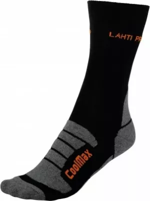 Çorape termo LAHTI PRO L3090539, 39-42, gri-portokalli, 1 palë