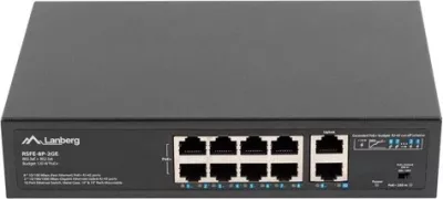 Switch Lanberg RSFE-8P-2GE-120, i zi