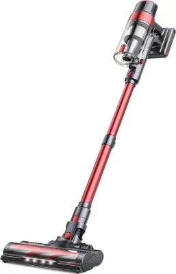 Fshesë me bateri vertikale Honiture S13 Pro, 450W, 38000Pa, 1.5L, deri 55 min, kuqe/zezë