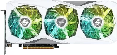 Kartë grafike Asrock RX7600 SL 8GO, AMD Radeon RX 7600 8 GB GDDR6, e bardhë