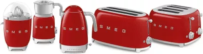 Tostues SMEG TSF02RDEU 4 feta, 1500W, i kuq