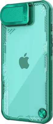 Mbështjellës Nillkin Iceblade Prop për iPhone 16e, me kapak kamere dhe stand, Gjelbër