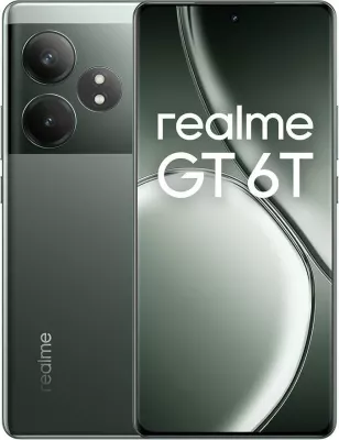 Celular Realme GT 6T 12GB 256GB Razor Green