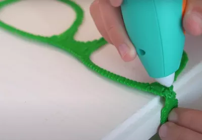 3D stilolaps 3Doodler Start Plus, 0.77 mm, Turquoise, Yellow