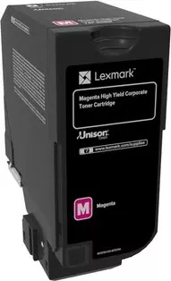 Toner Lexmark 74C2HME, Magenta, 1 copë