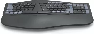 Tastierë ergonomike Hama WK-900, wireless, anglisht, e zezë