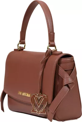 Çantë dore Love Moschino JC4061PP për femra, ngjyrë lëkure
