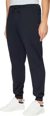 Pantallona sportive për meshkuj Tommy Hilfiger Essential Terry Swea MW0MW37236, blu e errët