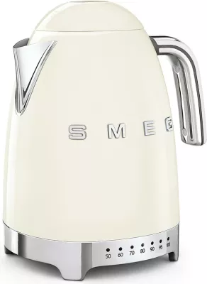 Ibrik elektrik SMEG KLF04CREU, 1.7L, 2400W, krem