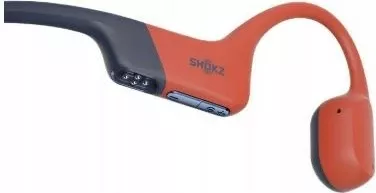 Kufje SHOKZ OpenSwim Pro, pa tela, bone conduction, Bluetooth 5.2, të kuqe