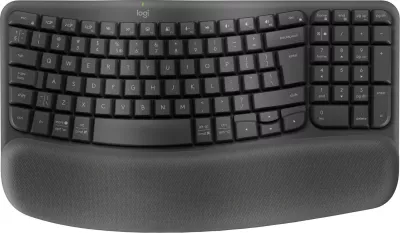 Tastierë Logitech Wave Keys, Wireless, Grafit
