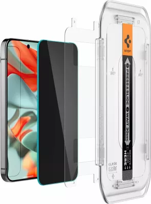 Xham mbrojtës Spigen Glas.TR EZ Fit Privacy për Google Pixel 9 Pro XL, 2 copë
