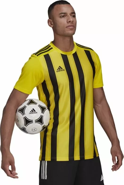 Fanellë për meshkuj Adidas Striped 21, e zezë/e verdhë [Madhësia: S]