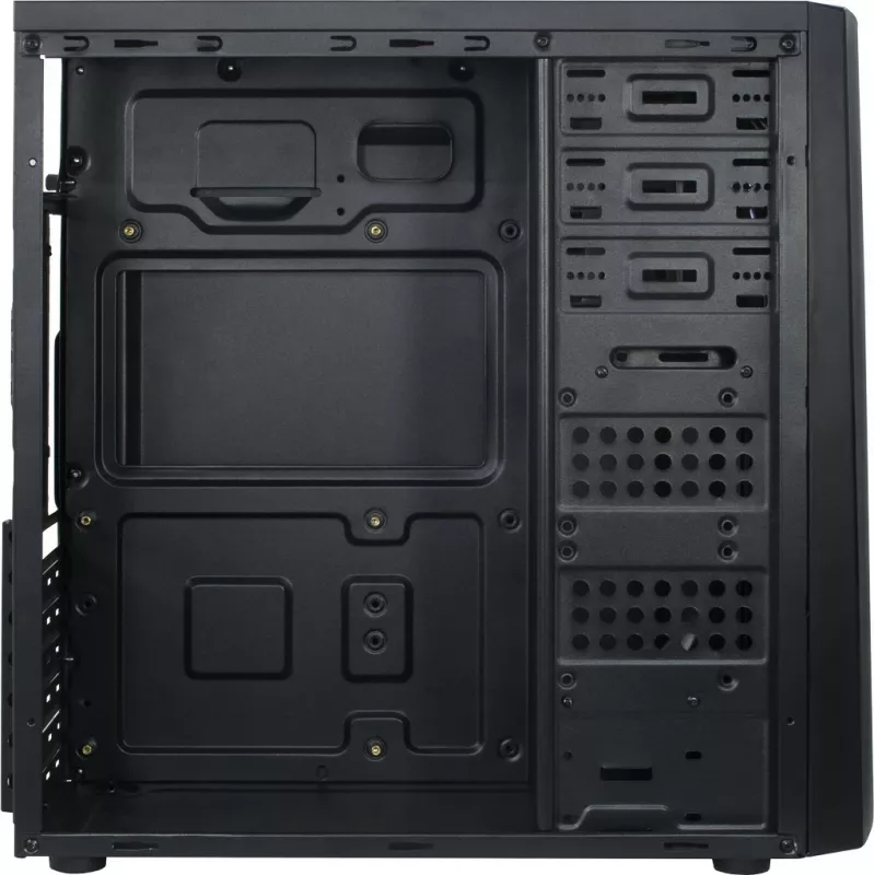 Kasë kompjuteri Inter-Tech B-30, Midi Tower, PC, ATX, micro ATX, e zezë