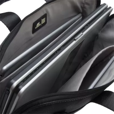 çantë laptopi RIVACASE 8930 15.6\" PU leather, black